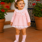 Babyferr Pink Floral dress & knickers set