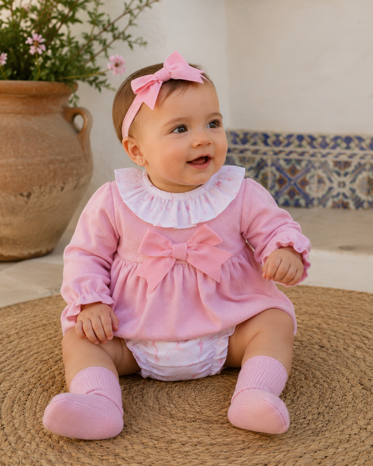 Babyferr Baby Pink 2 piece set