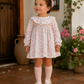 Babyferr pink floral 2 piece dress set