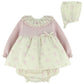 Pink Floral Dress 3 Piece Set