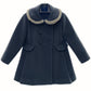 Navy Mouflon Coat
