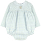 Bunny Blue Check Romper