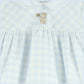Bunny Blue Check Romper