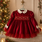 Sonata Christmas Velvet Smock