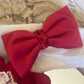 Red Velvet Hair Bow