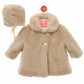 Faux fur coat & bonnet