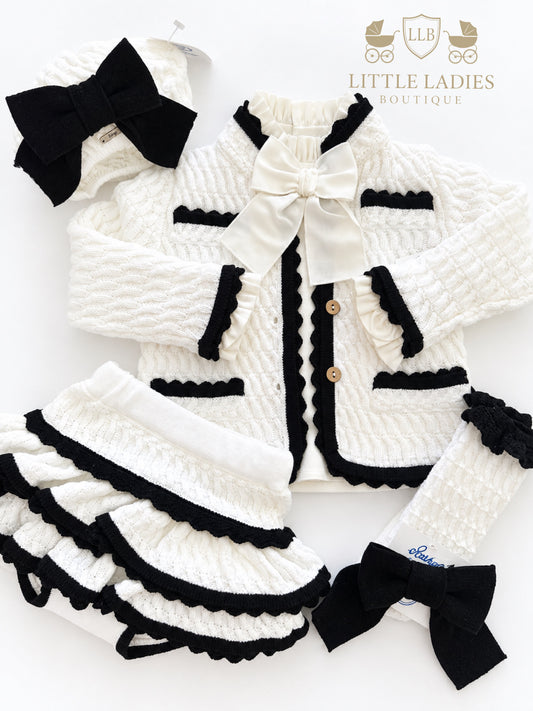 Rahigo Chic White & Black 3 Piece Set