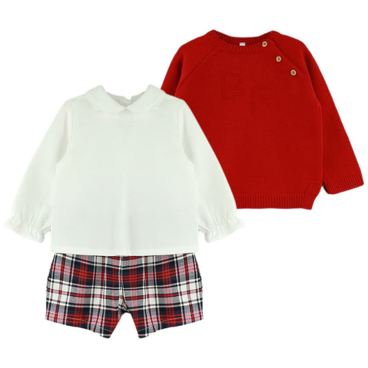 Classic Tartan 3 piece Boys set