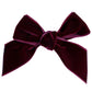 Condor Burgundy Velvet hair clips