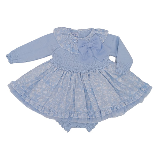 Rahigo Blue Cotton Candy Dress set