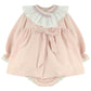 Leonor Nude Pink Smocked dress & knickers