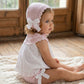 Baby Pink Knitted Dress set