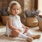 Beige Knitted Dress set