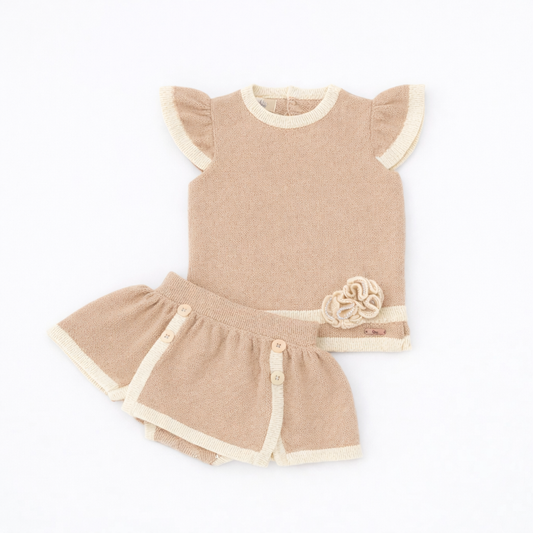Rahigo Teddy 2 piece skorts set (6-48m)