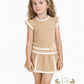 Teddy Two piece skorts set 5-10 years
