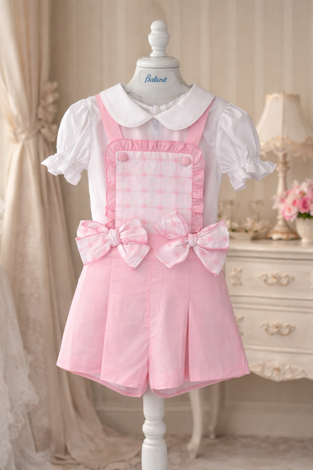 Pink Beau Blouse & Playsuit