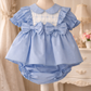 Blue Beau Dress & Knicker set