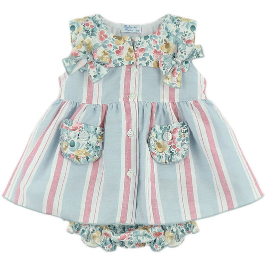 Azul en Flor Dress & Knicker set