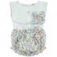 Azul en Flor Top & Bloomer set