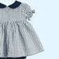 Navy Dress & Knicker set