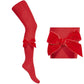 Condor velvet red tights