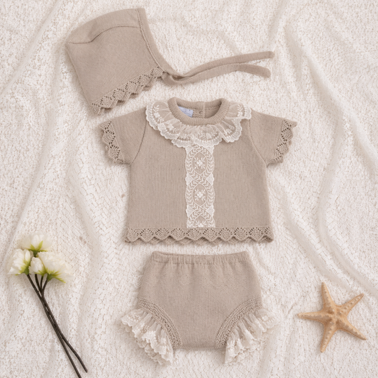 Venus Stone 3 Piece knitted set
