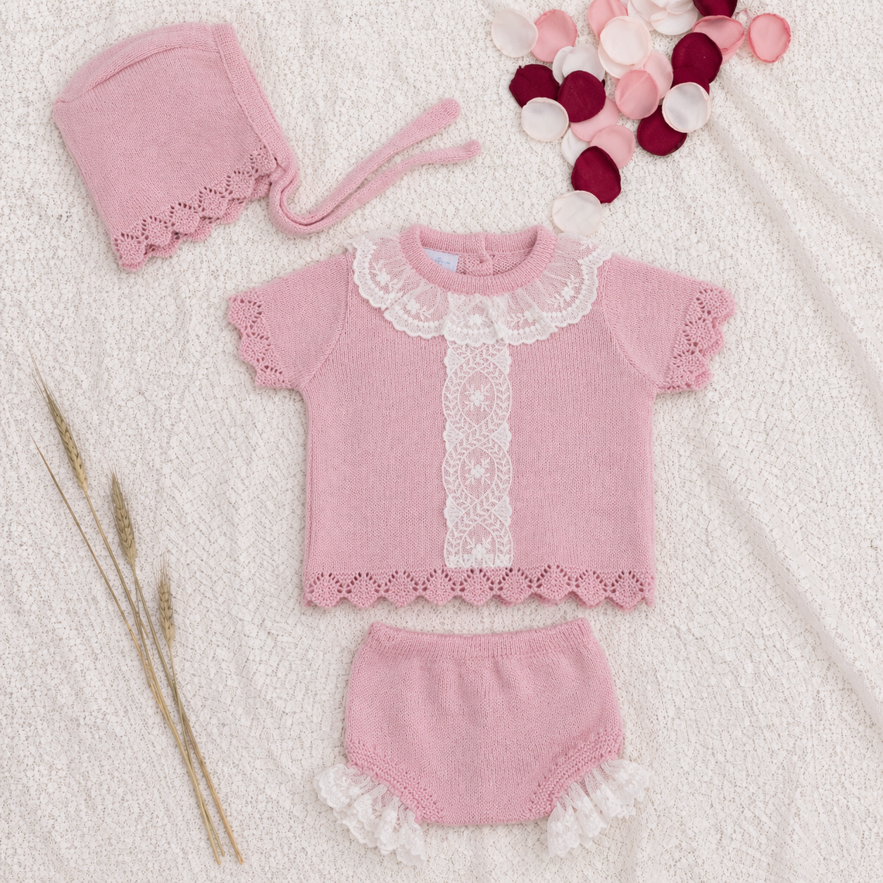 Venus Dusky Pink 3 Piece Set