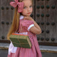 Summer school dress & Bow