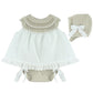 Beige Knitted Dress set