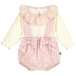 Berg Pink Romper & Blouse Set