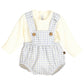 Berg Blue Romper & Blouse Set