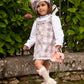 IN23-31 A-LINE PINK DRESS