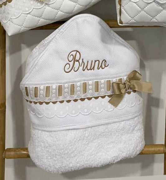 Personalised hooded towel