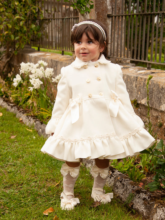IN23-20 CREAM MOUFLON COAT