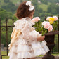IN23-25 Organza cream heart dress