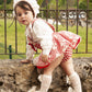 IN23-10 Red heart Romper & blouse set