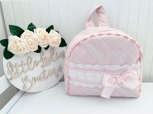Handmade personalized backpacks