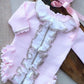 Ela pink romper