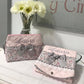 Personalised wash bag & foldable changing mats