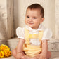 VE23-15 YELLOW STRIPE ROMPER SET
