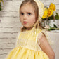PC23-09 Lemon smocked dress