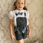 Shorts style School Pinafore