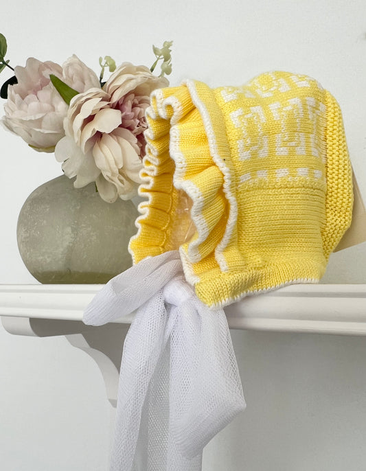 RAHIGO 22112 BONNET YELLOW