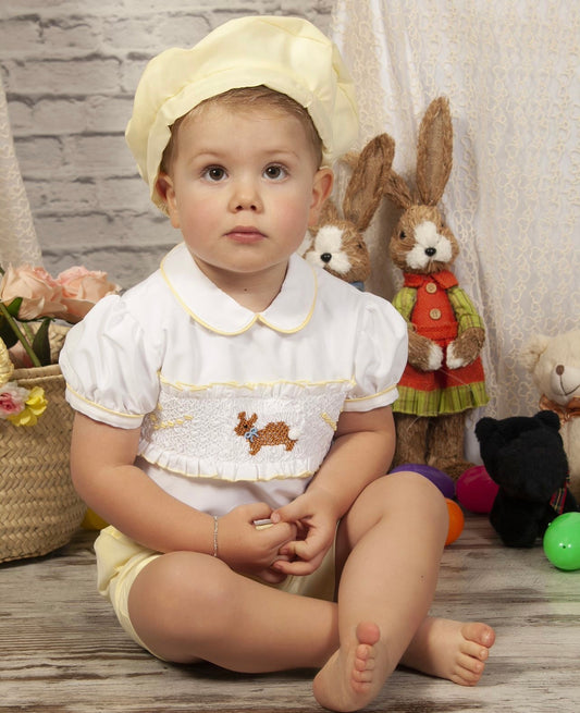 PC23-01 Boys Easter smock outfit