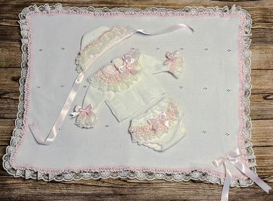 Ela pink 2 piece set