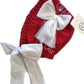 22246 BONNET RED & WHITE