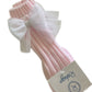22248 Tulle socks PINK/WHITE