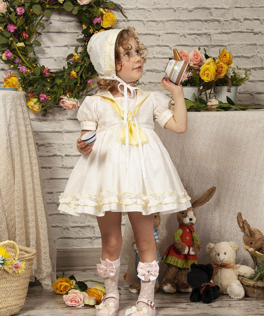 PC23-012 Lemon sailor dress