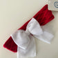 22297 HEADBAND RED & WHITE