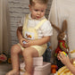 PC23-61 Boys Easter smock romper set